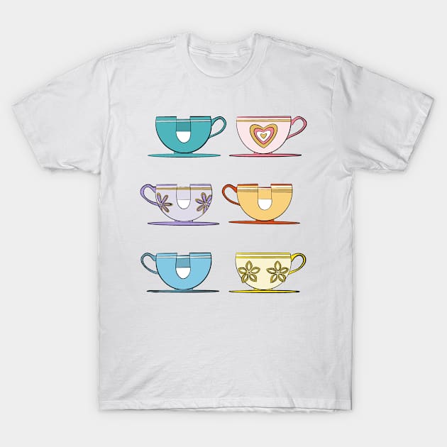 Spinning teacups T-Shirt by broadwaymae